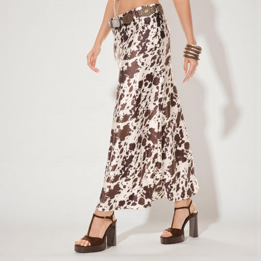 Falda Cafe Animal Print