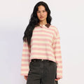 Blusa Rosa de Rayas