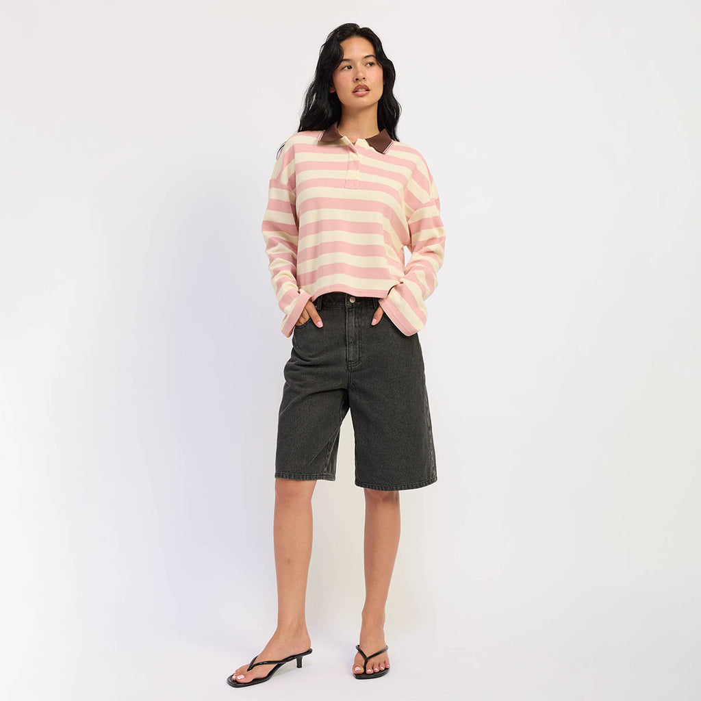 Blusa Rosa de Rayas