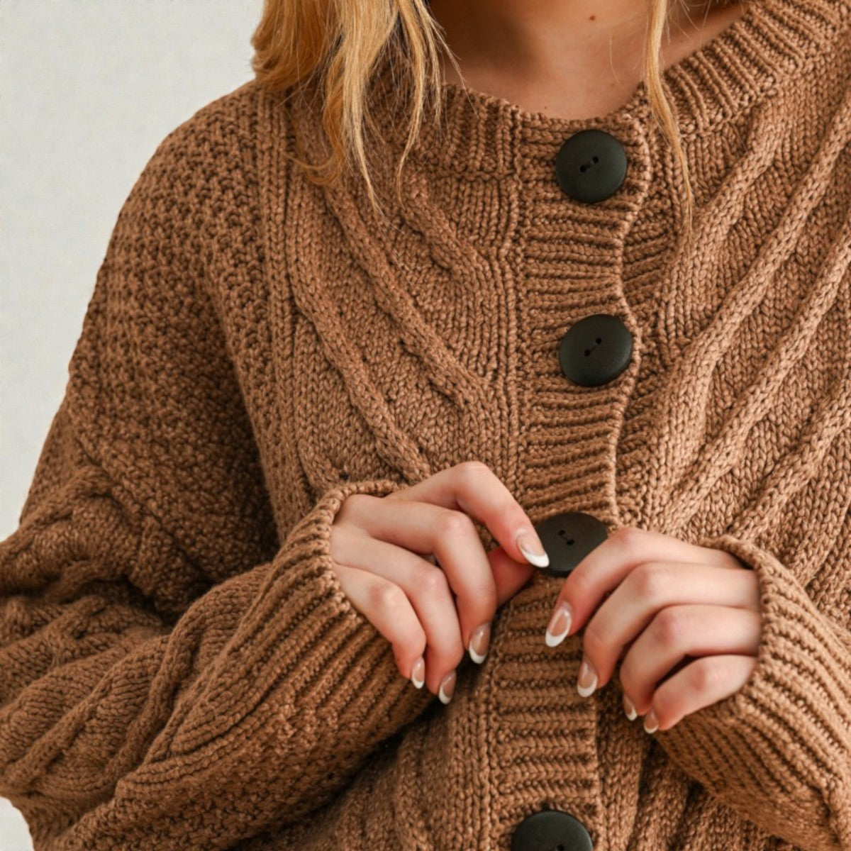 Sueter Brown de Tejido