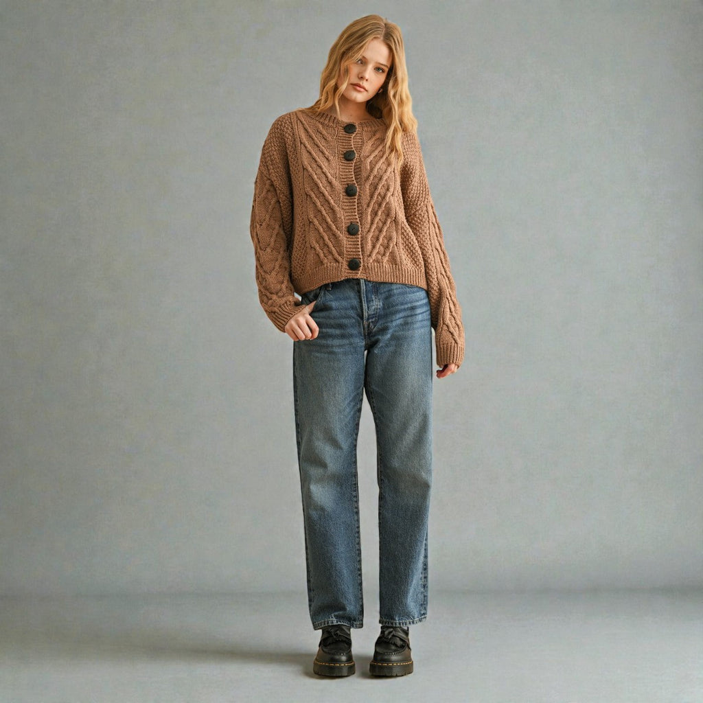 Sueter Brown de Tejido