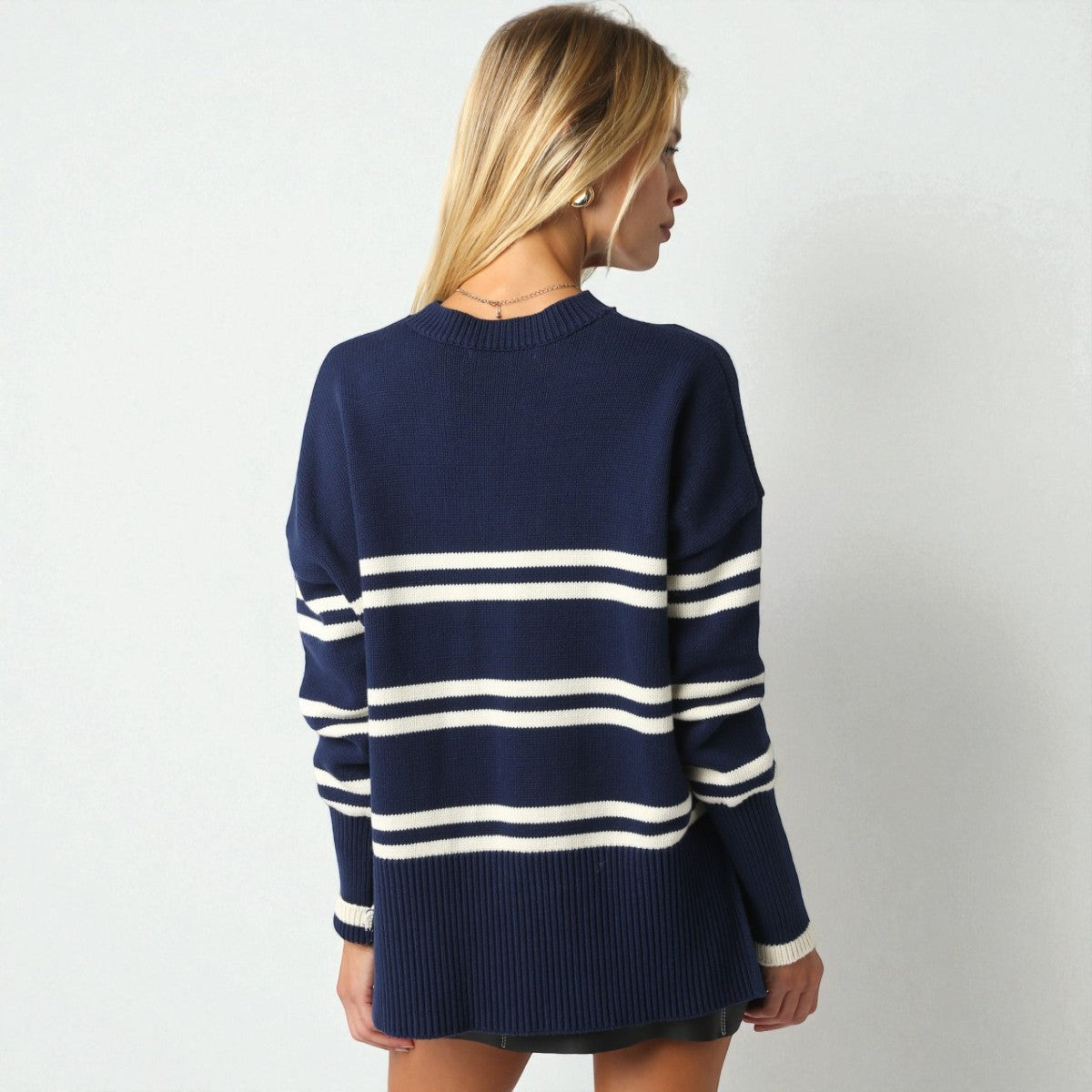 Sueter Azul de Rayas