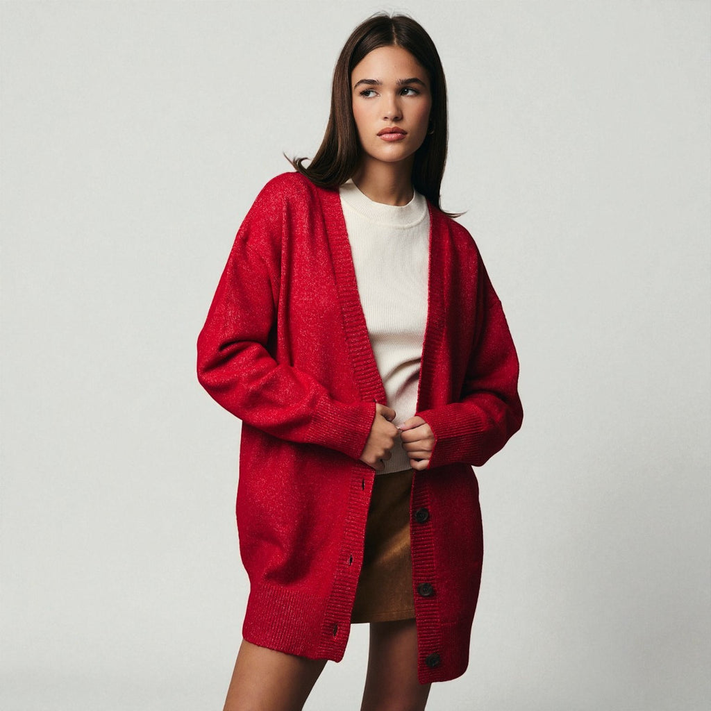 Sueter Rojo Largo
