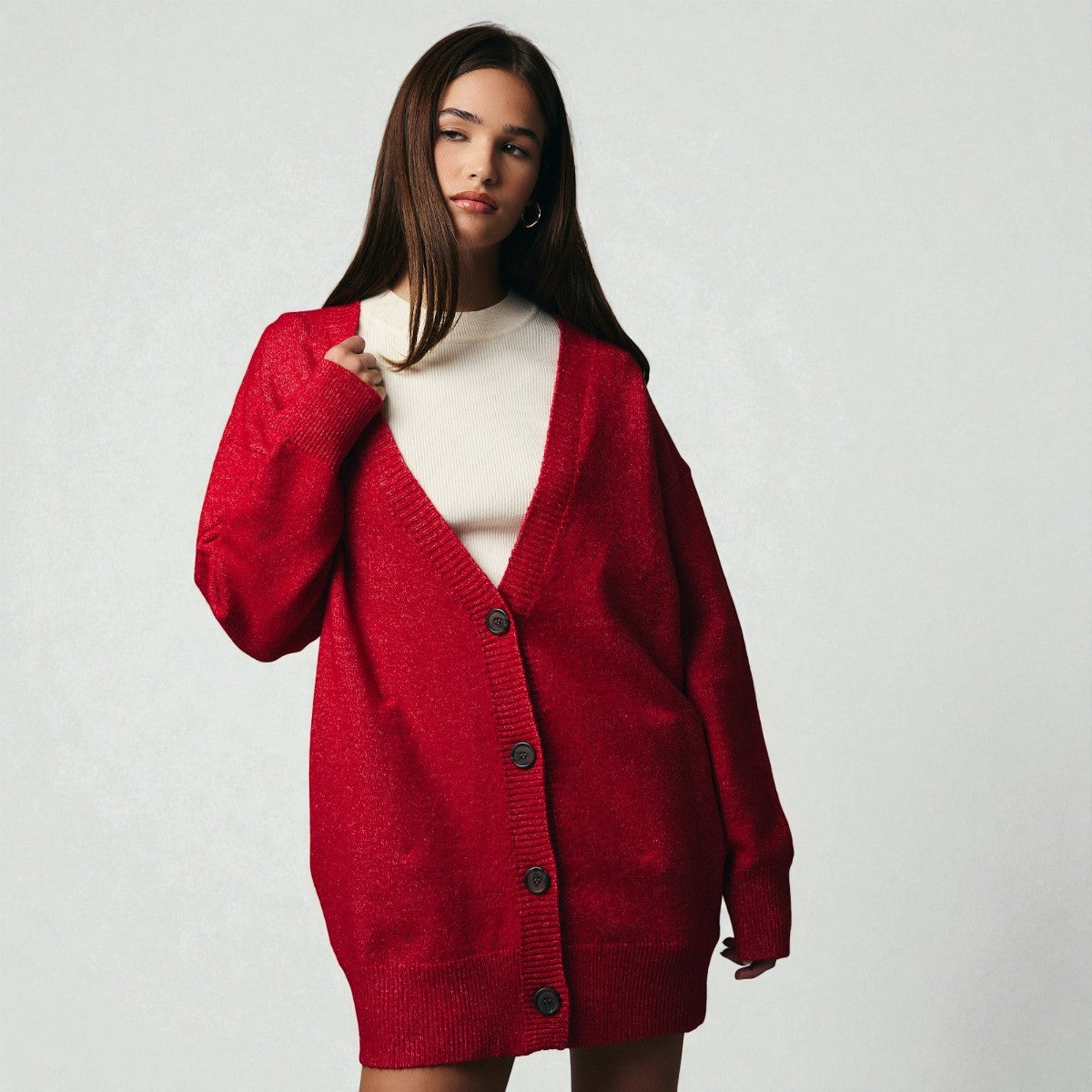 Sueter Rojo Largo