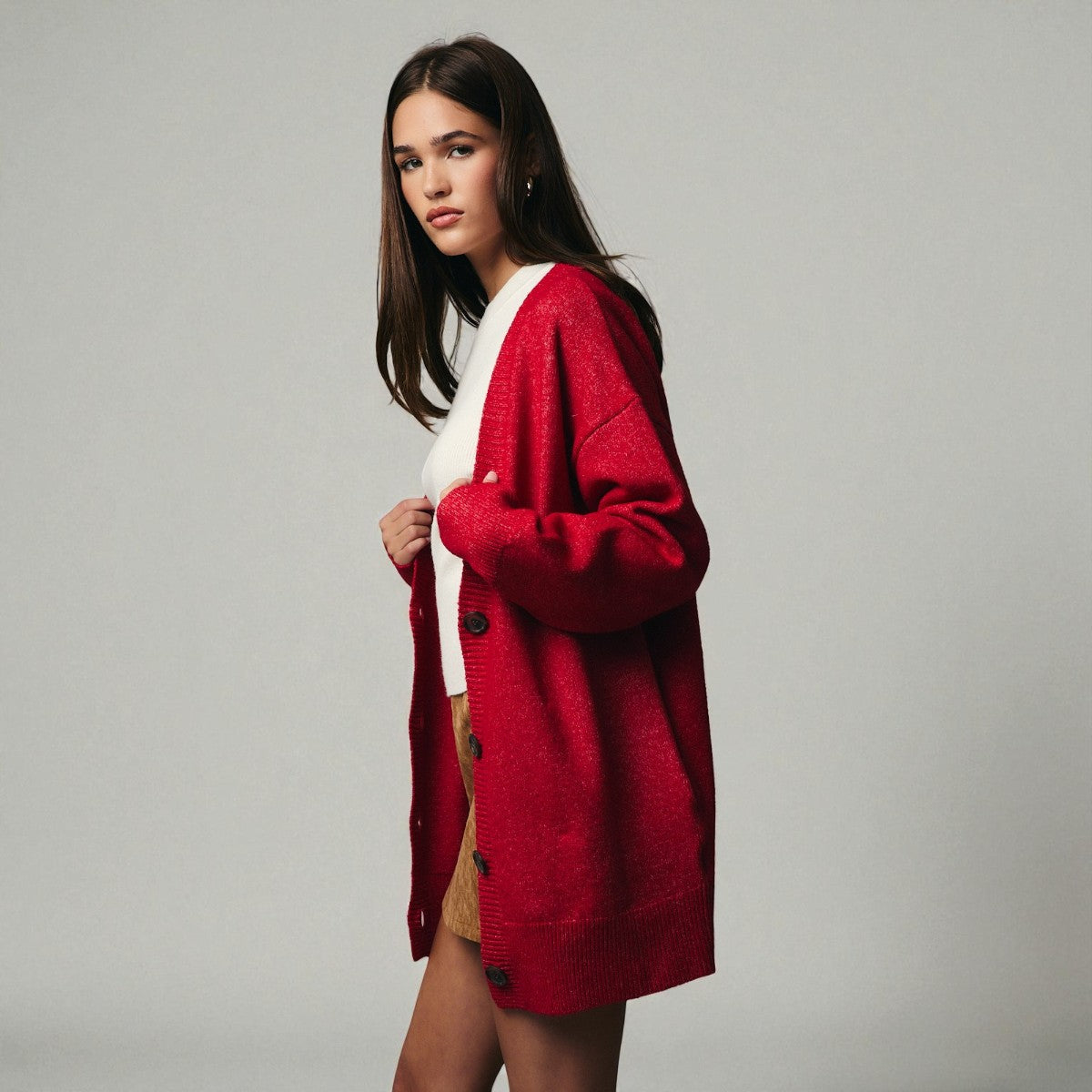 Sueter Rojo Largo
