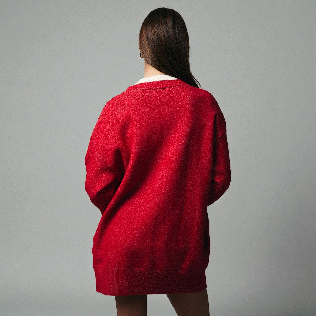 Sueter Rojo Largo