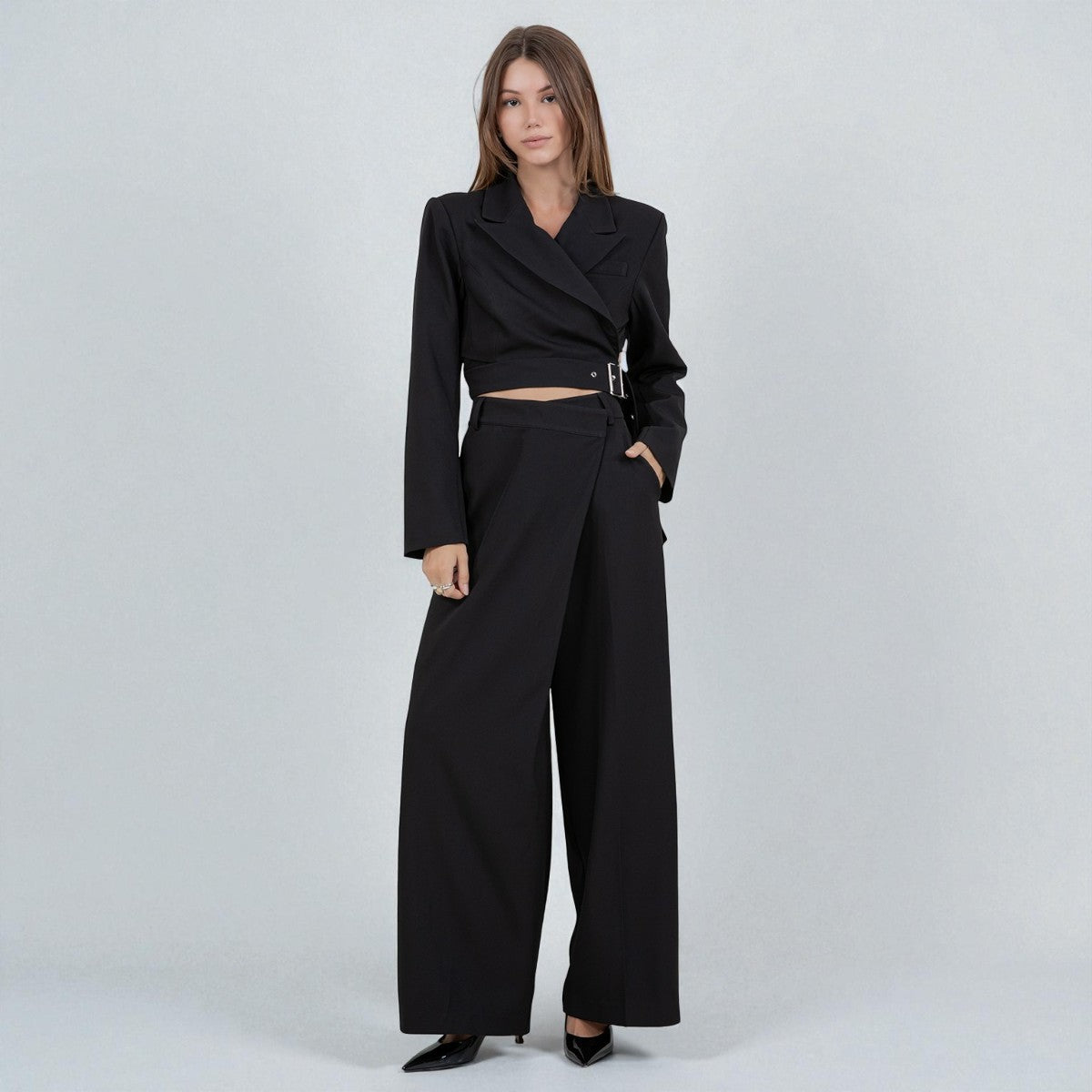 Pantalon Negro de Vestir
