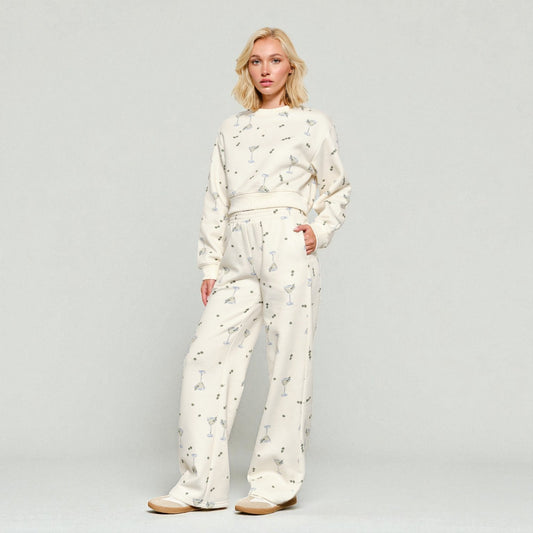 Set Hueso con Estampado