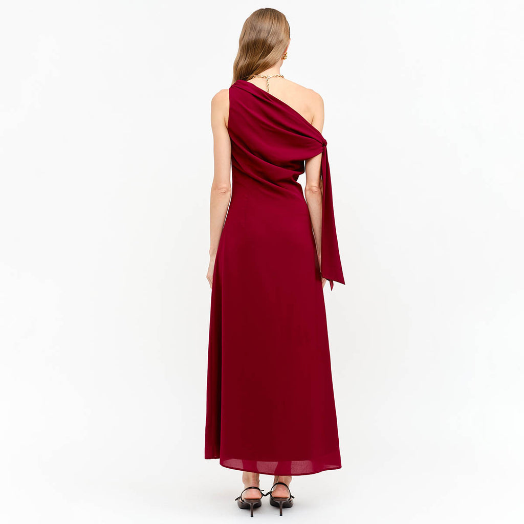 Vestido Vino Largo