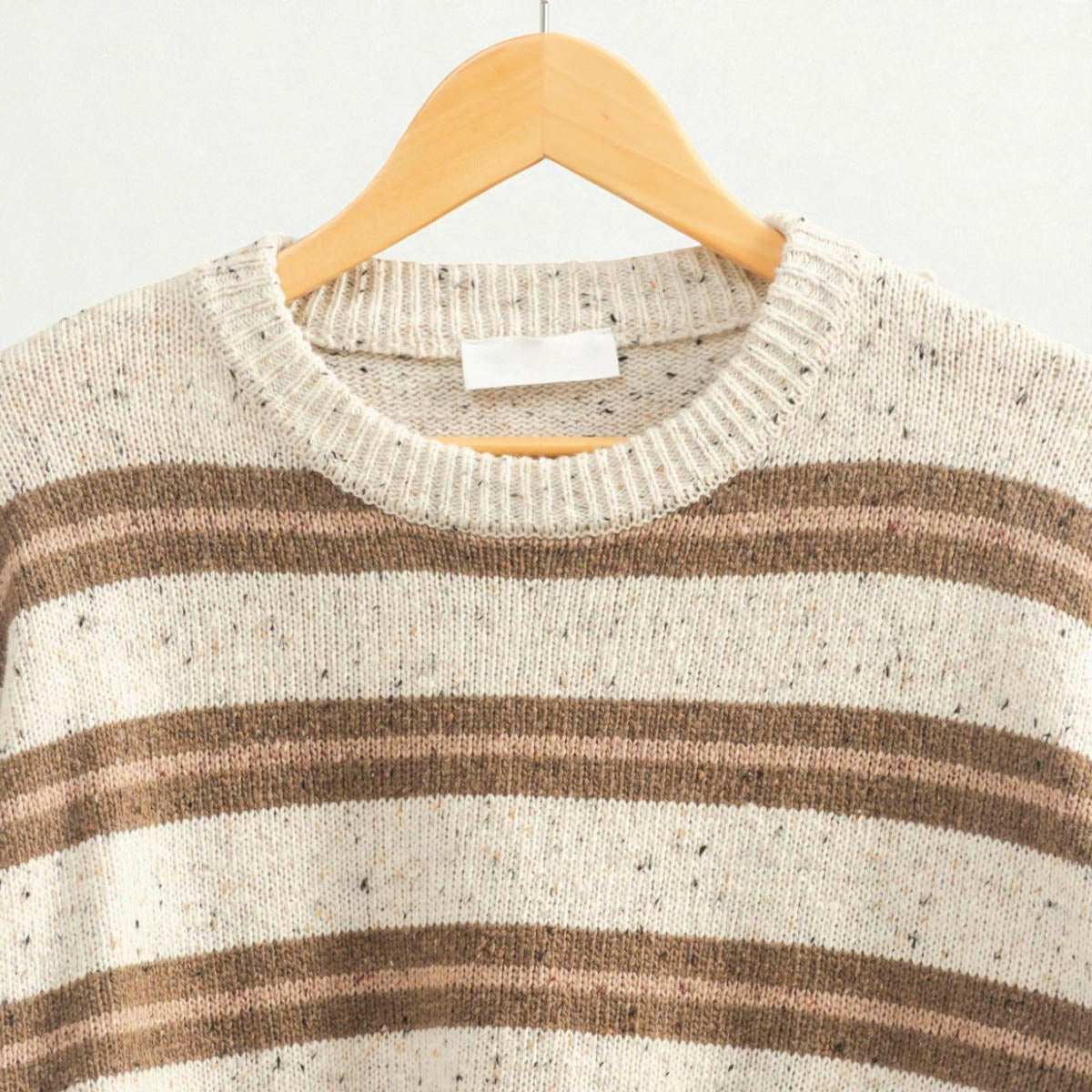 Sueter Beige de Rayas