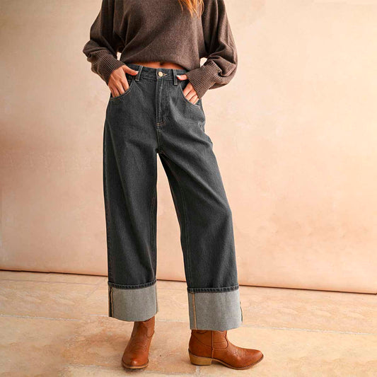 Jeans Gris Deslavado