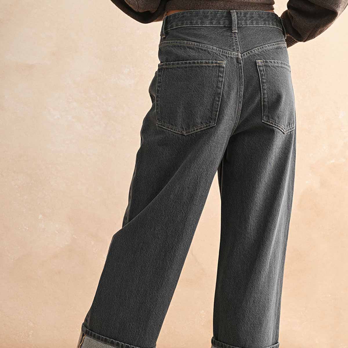 Jeans Gris Deslavado