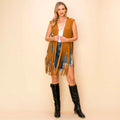 Chaleco Taupe Western
