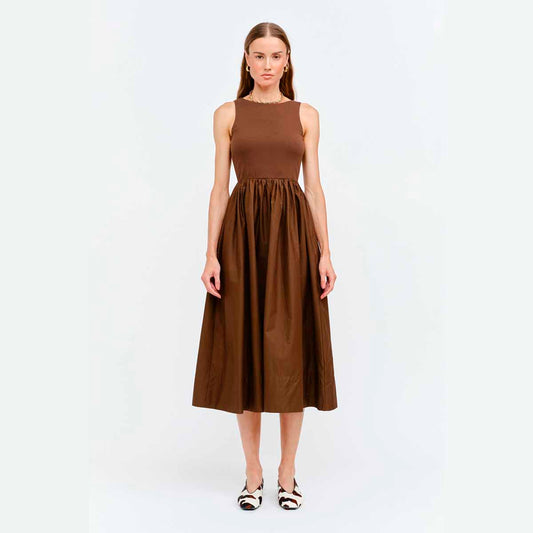 Vestido Camel