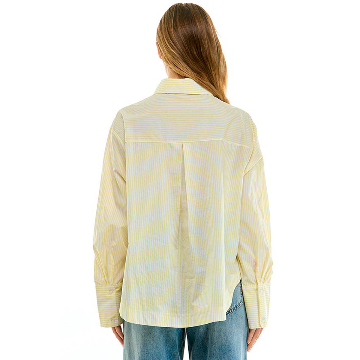 Camisa Amarilla de Rayas