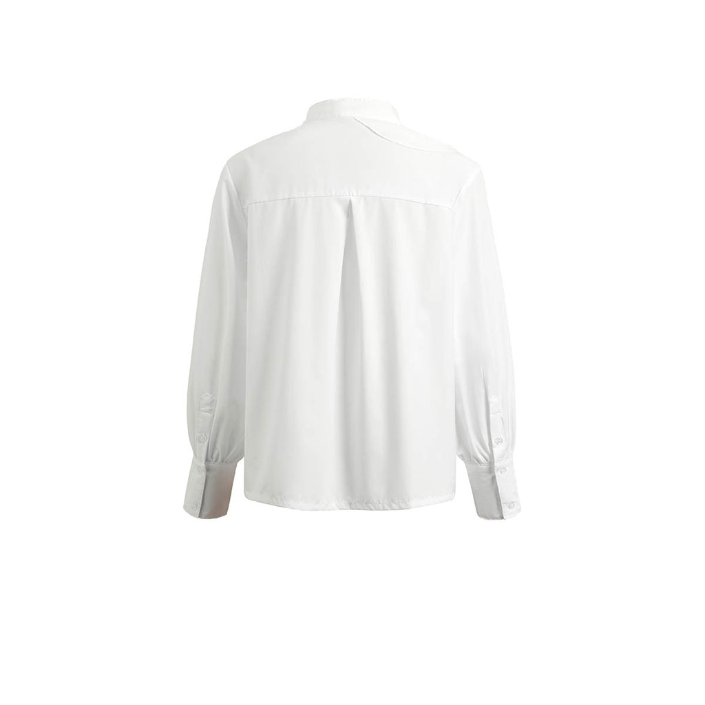 Blusa Blanca con Detalle