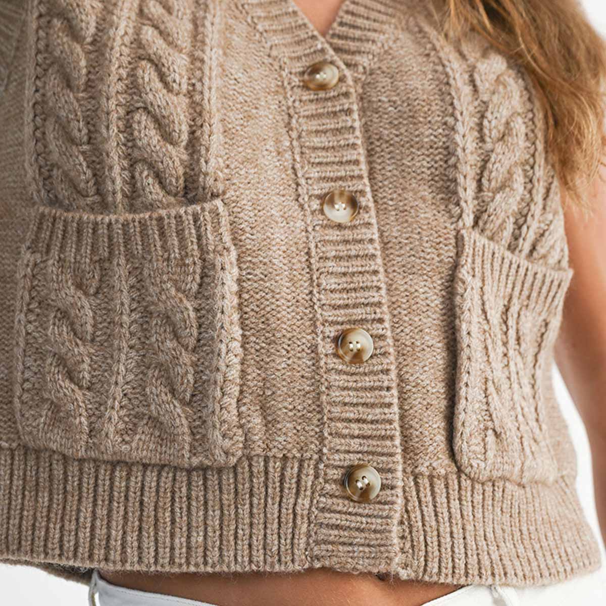 Sueter Kaki de Punto