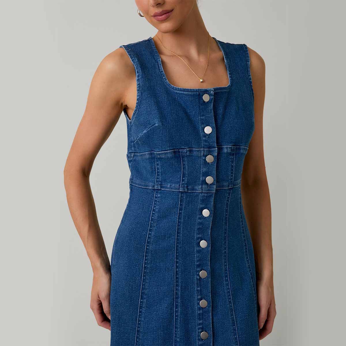 Vestido Azul de Mezclilla