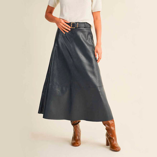 Falda Marino de Vinipiel