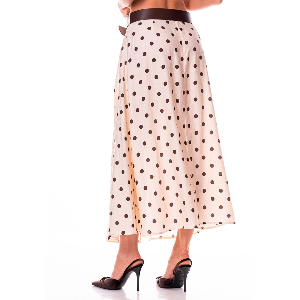 Falda Beige Larga