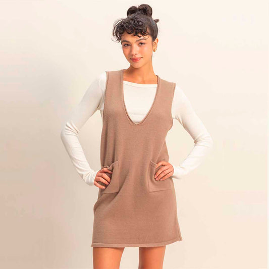Vestido Cafe de Tirantes