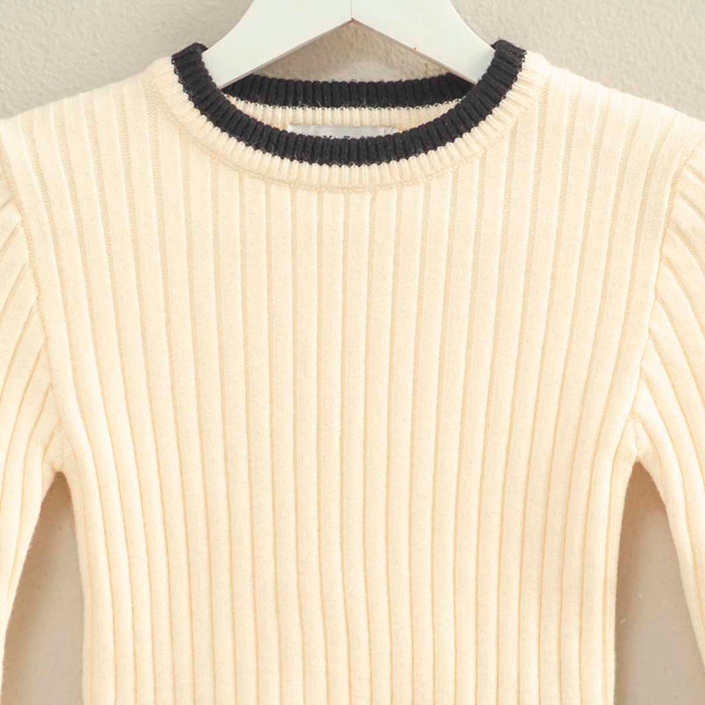 Sueter Blanco con Linea Contraste