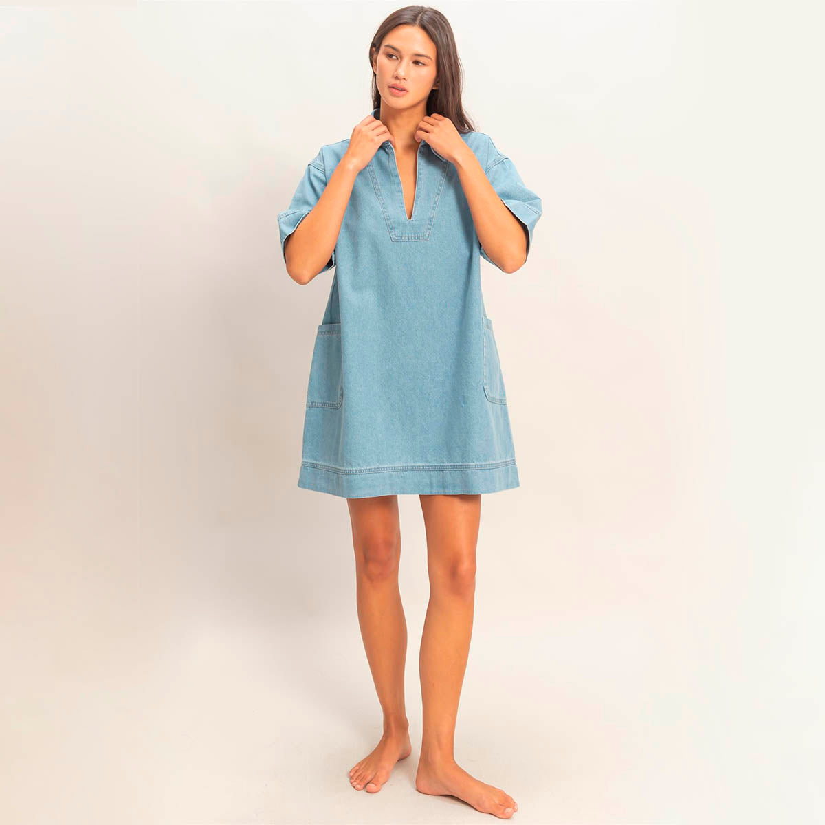 Vestido Azul de Mezclilla