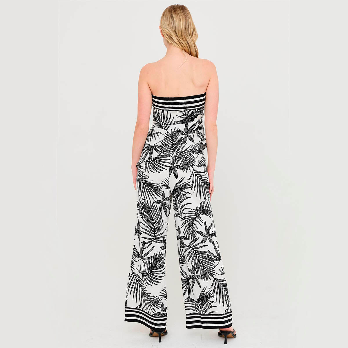 Set Negro Estampado
