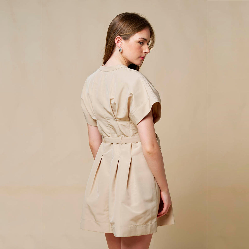 Vestido Beige