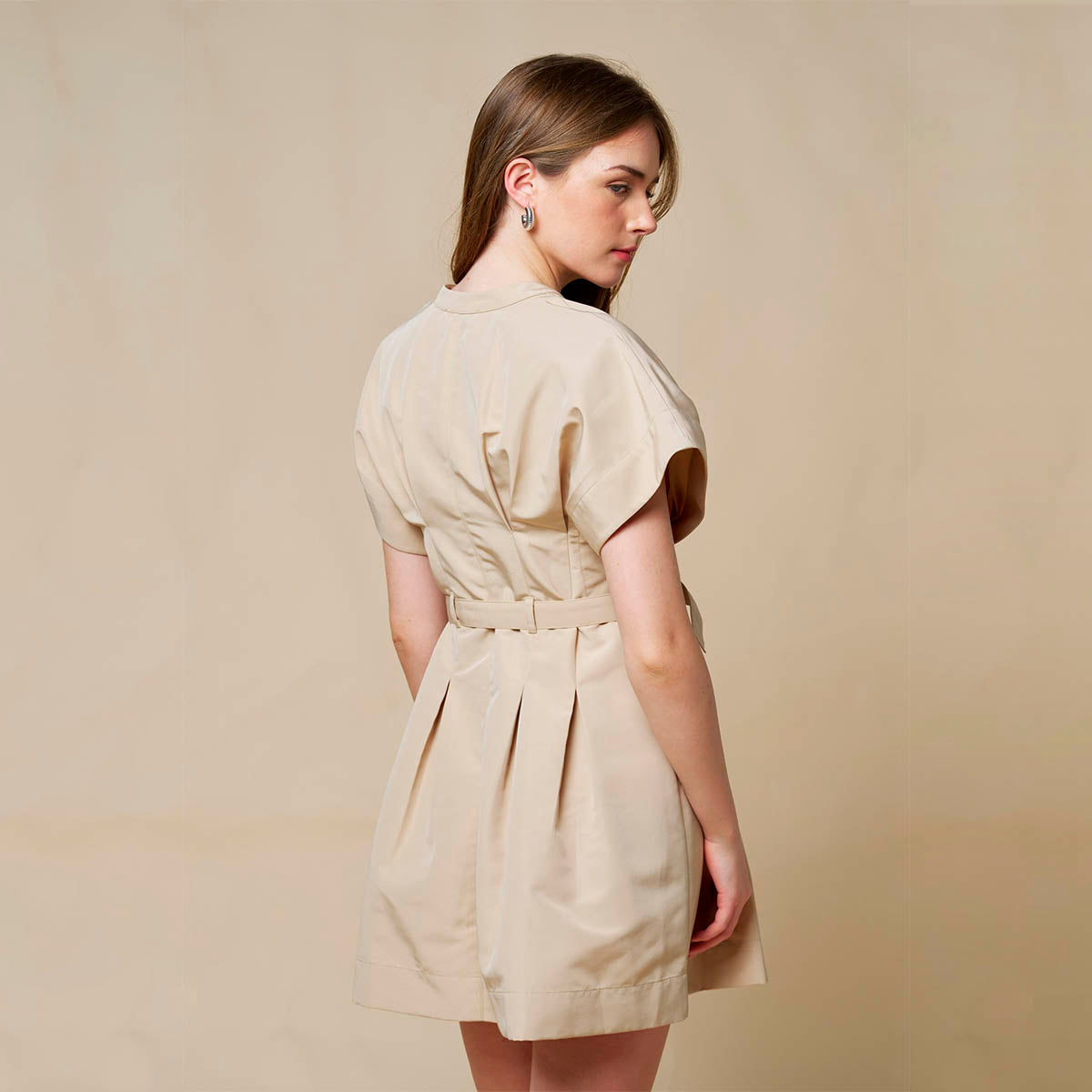 Vestido Beige
