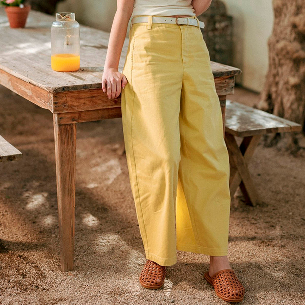 Pantalon Amarillo Barrel