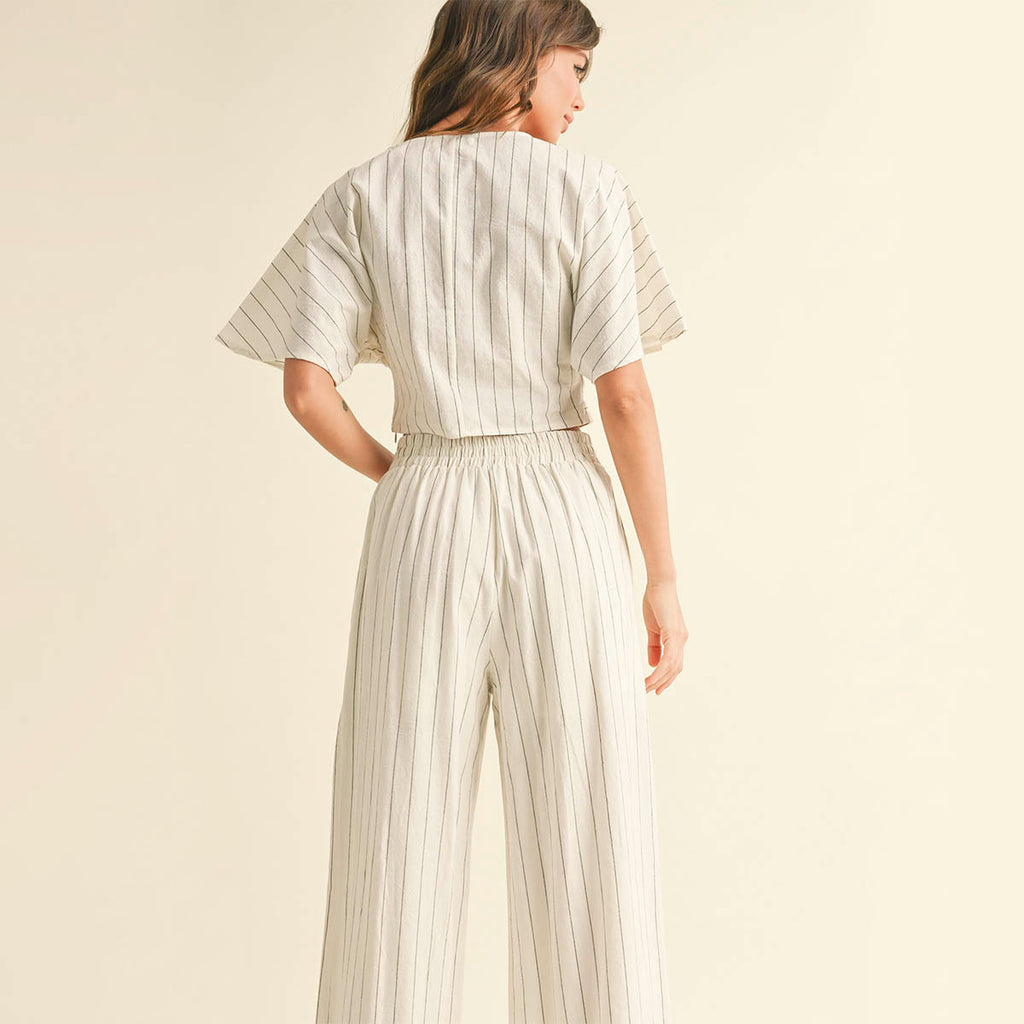 Set Blanco de Rayas
