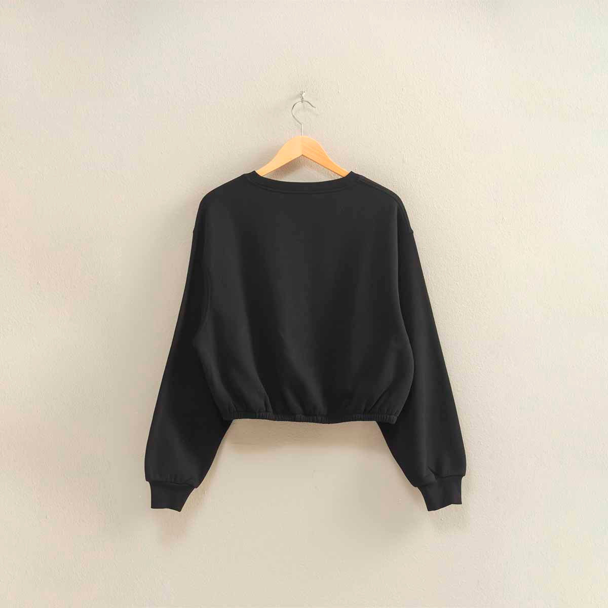 Sudadera Negra Basica