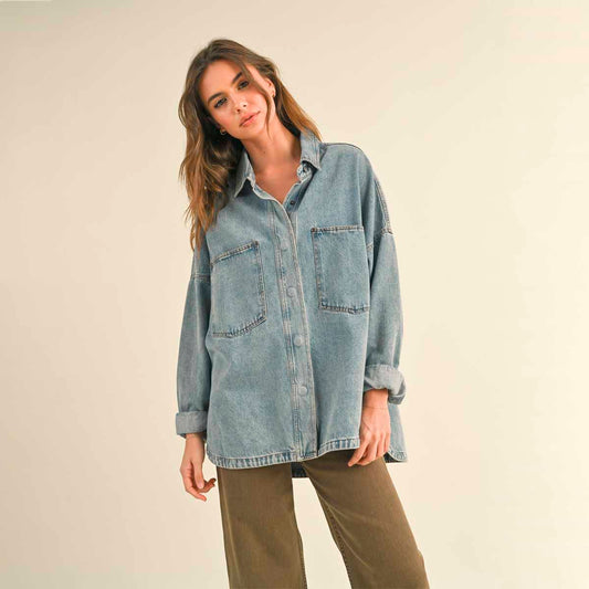 Chamarra Azul de Mezclilla