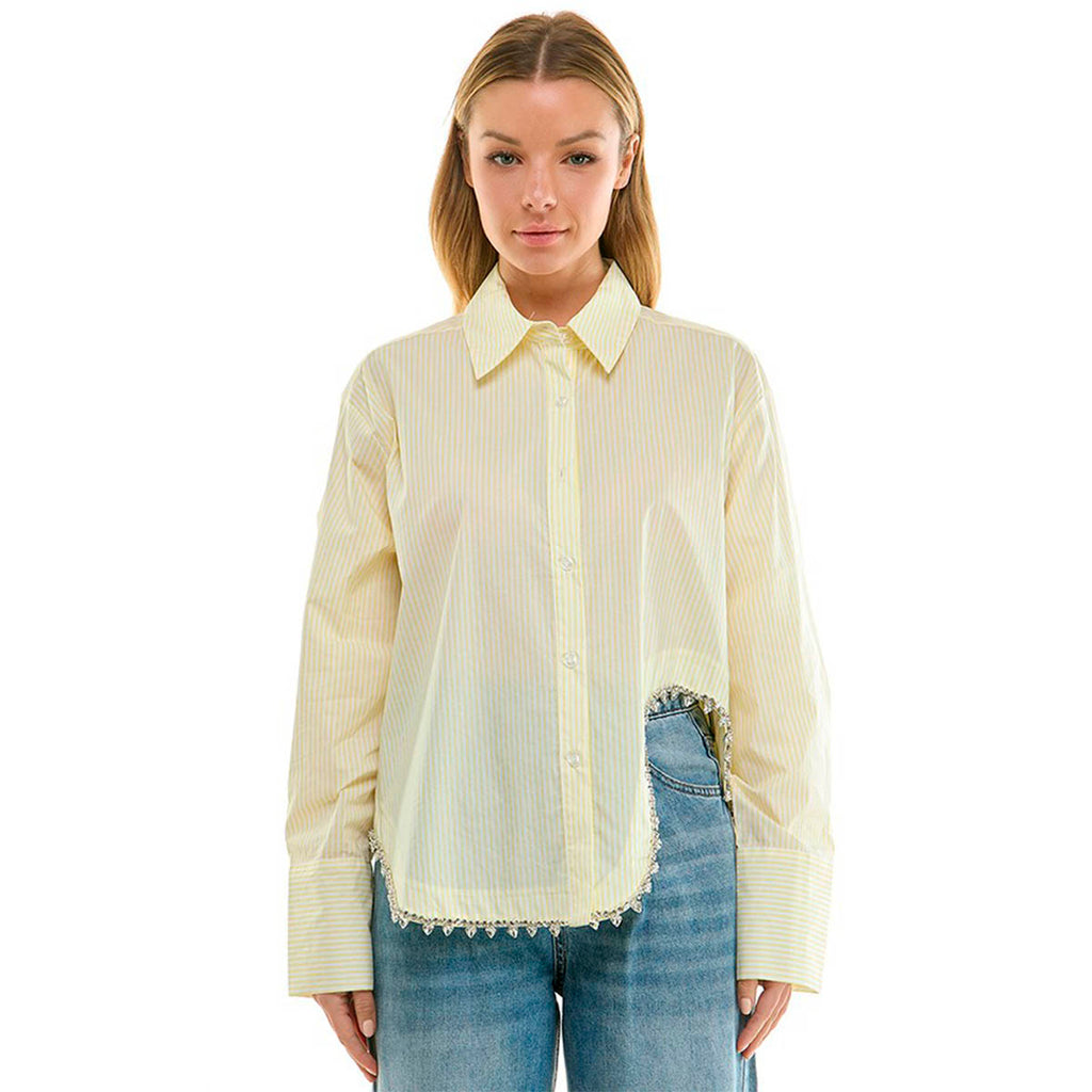 Camisa Amarilla de Rayas