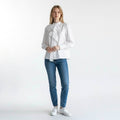 Blusa Blanca con Detalle