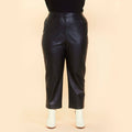 Pantalón de Vinipiel Negro