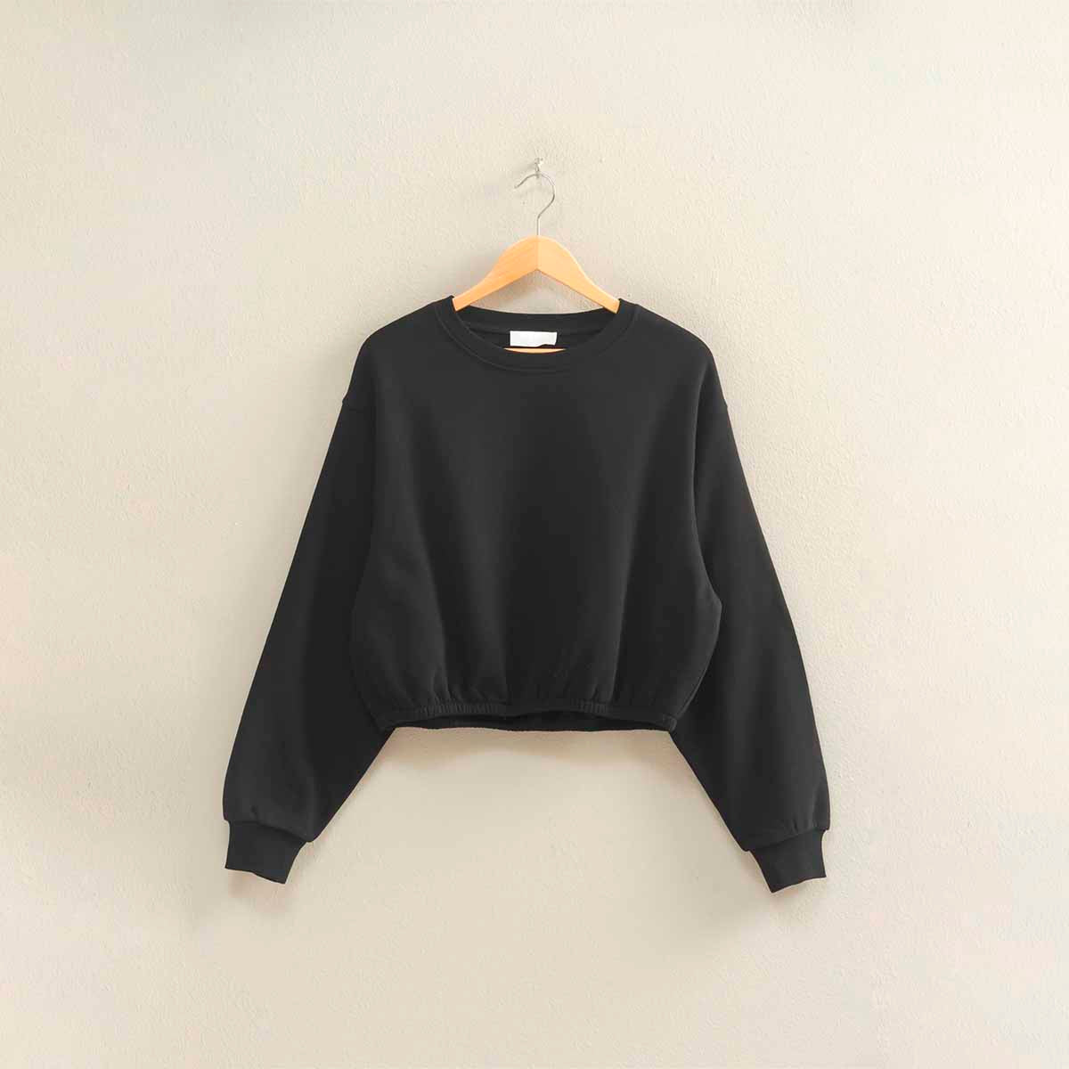 Sudadera Negra Basica