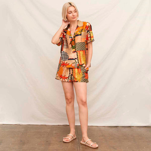 Blusa Multi Manga Corta