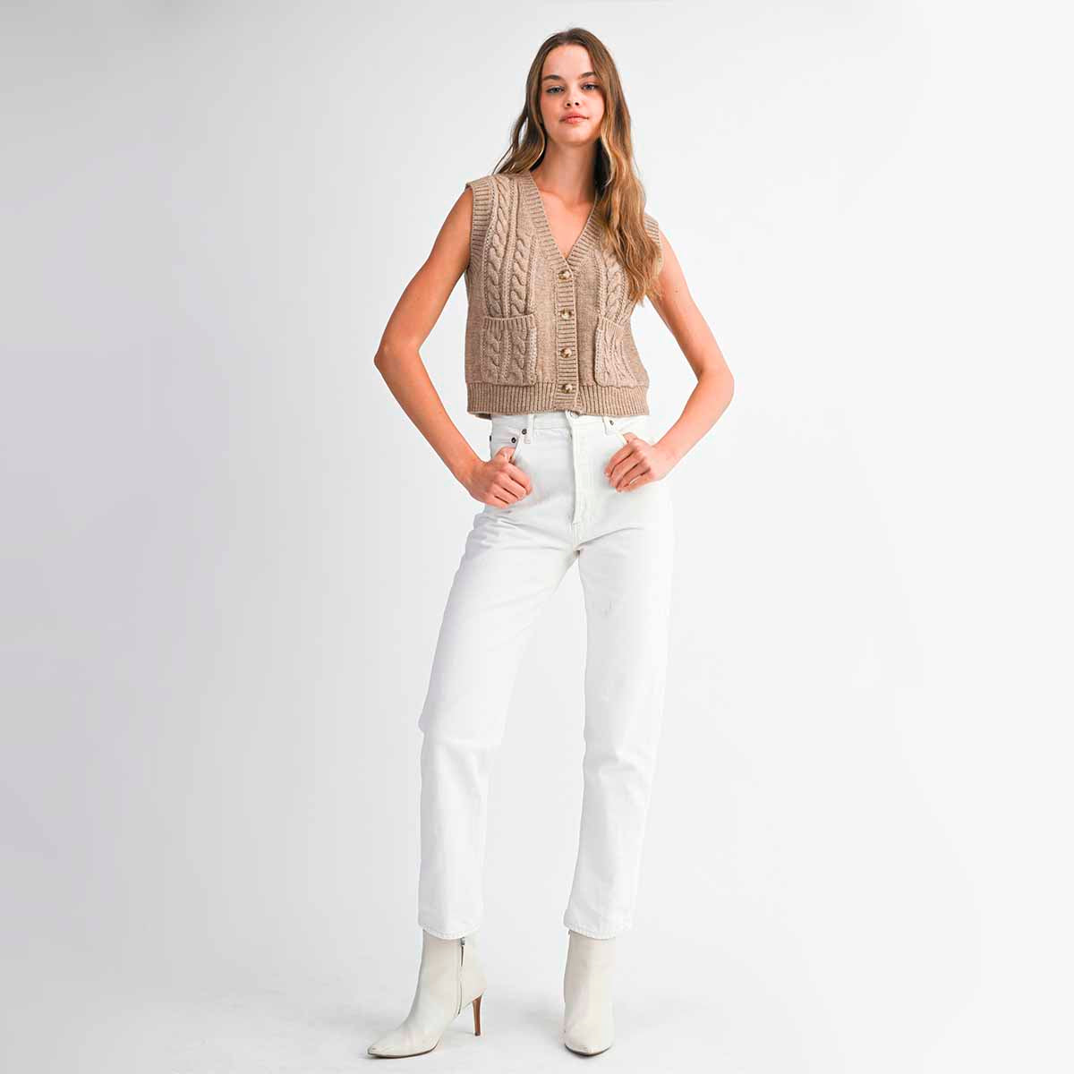 Sueter Kaki de Punto