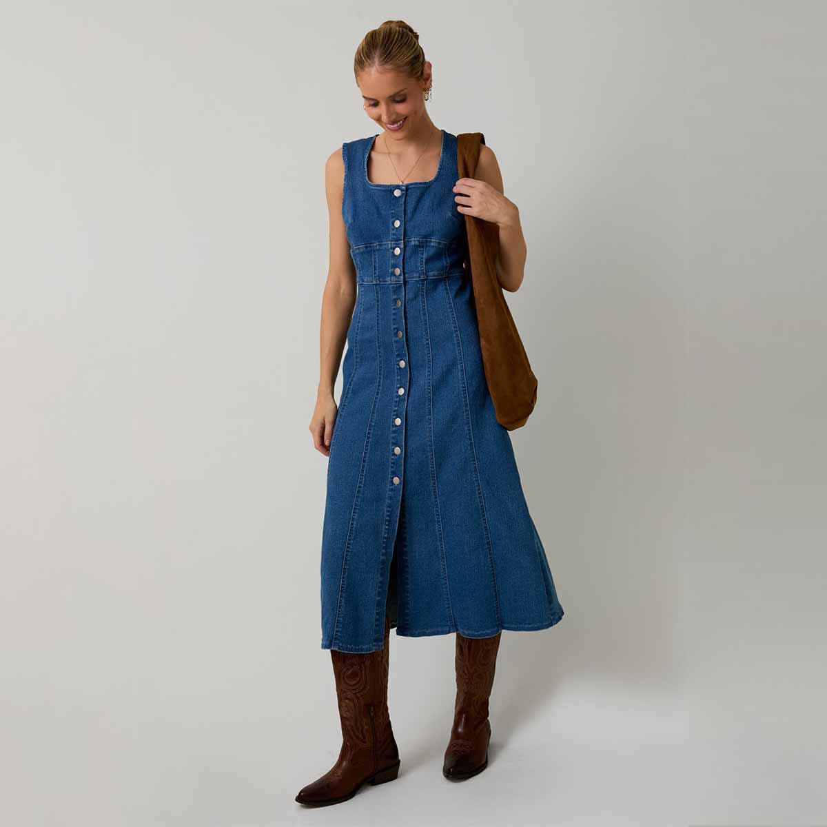 Vestido Azul de Mezclilla