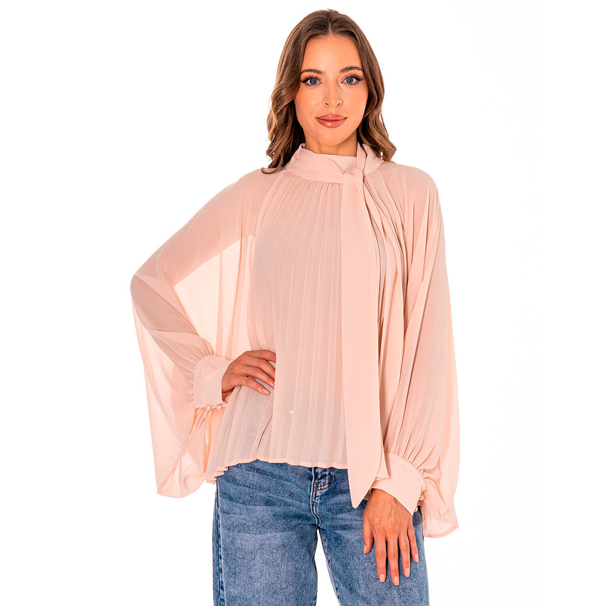 Blusa Rosa Holgada