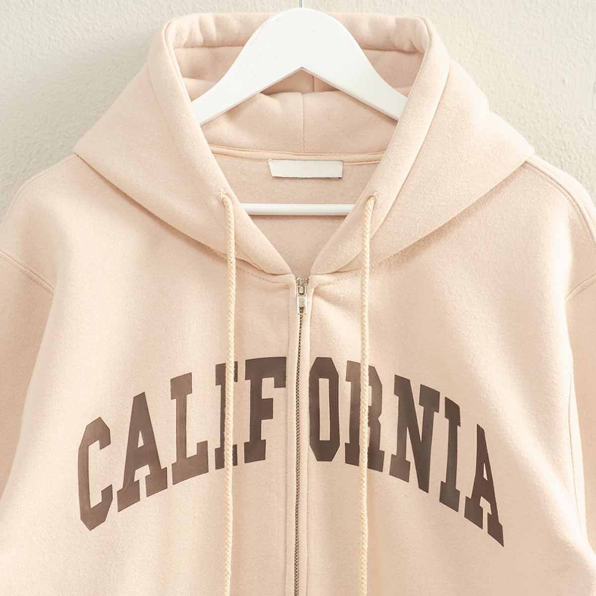 Sudadera Cafe con Estampado