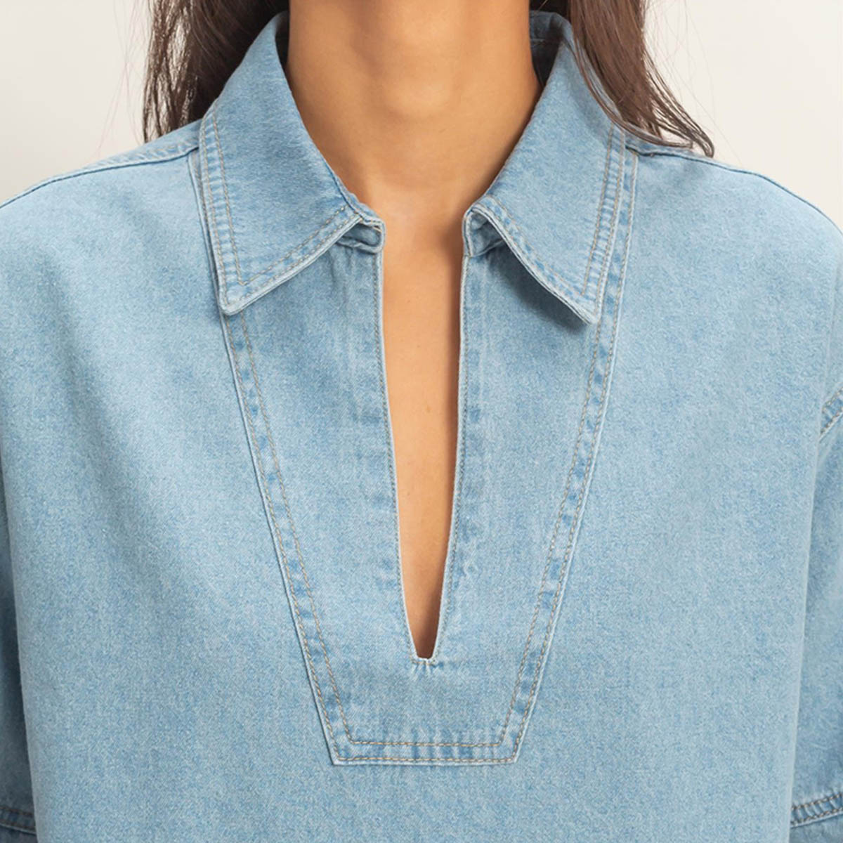 Vestido Azul de Mezclilla