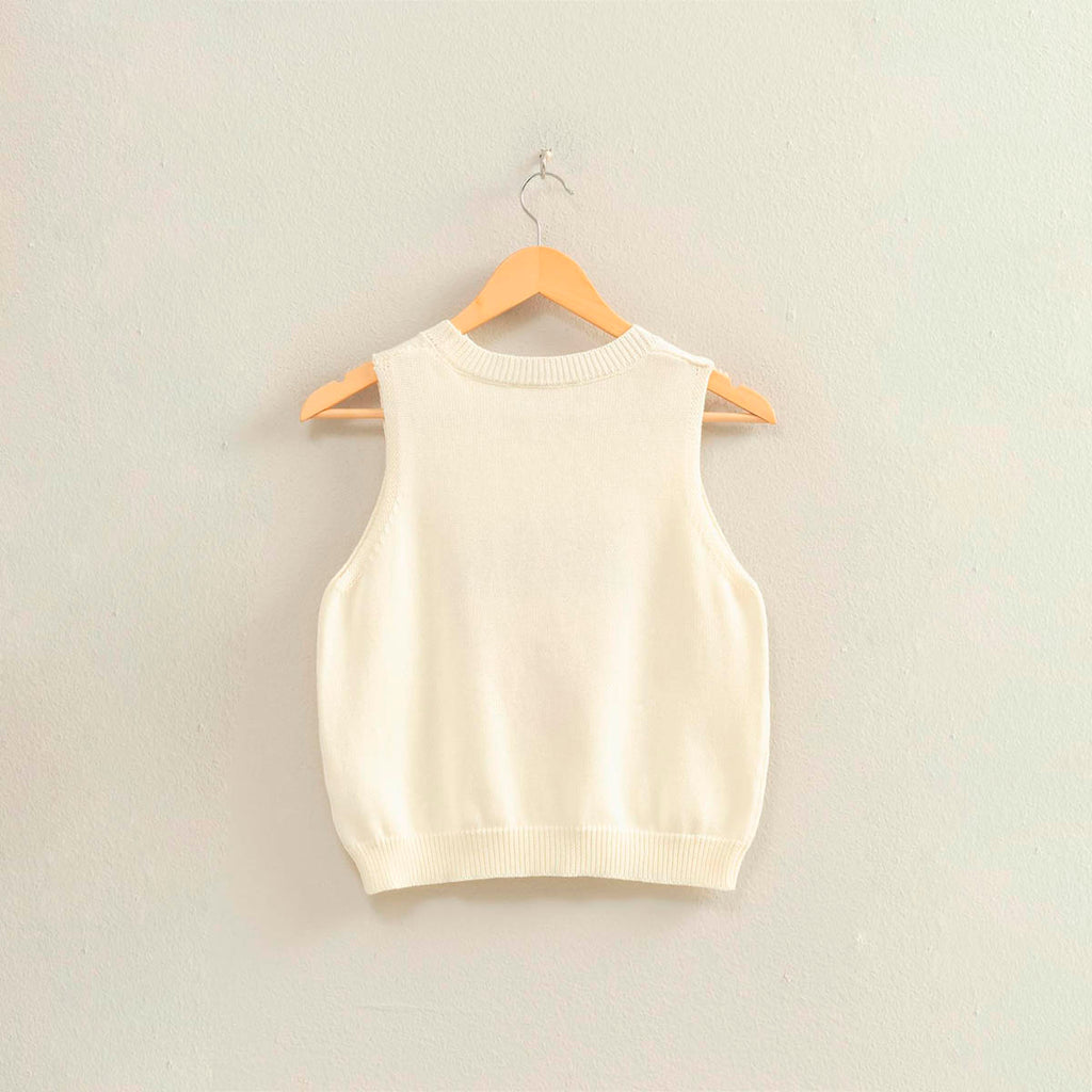 Blusa Blanca con Detalle