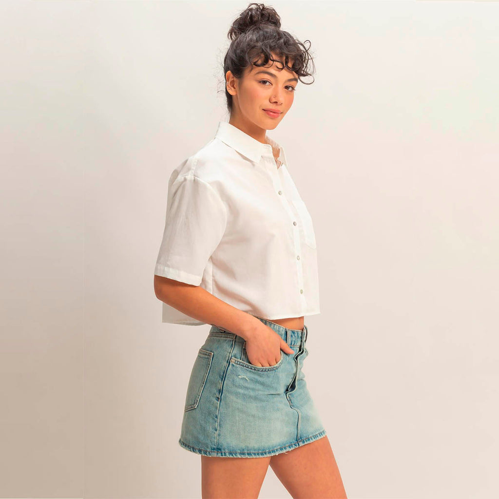 Blusa Blanca Basica