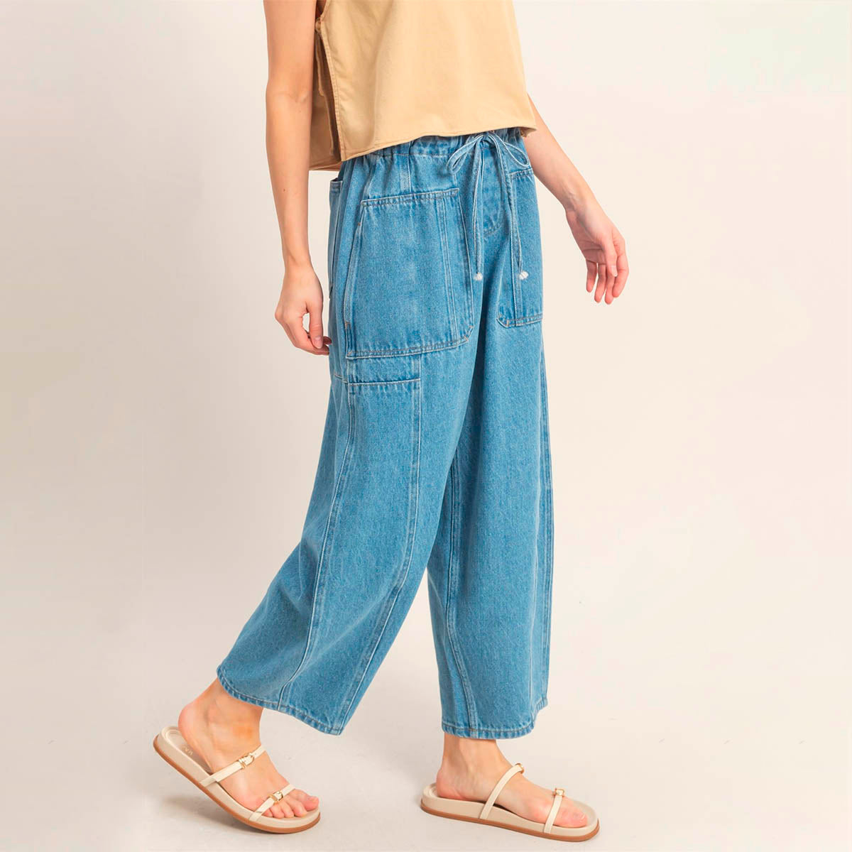 Jeans Azul Anchos