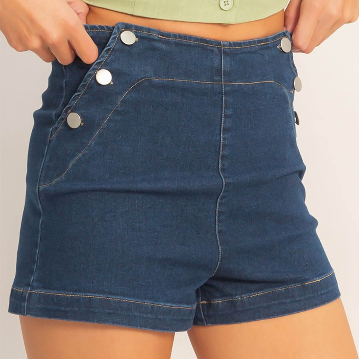 Short Azul Oscuro
