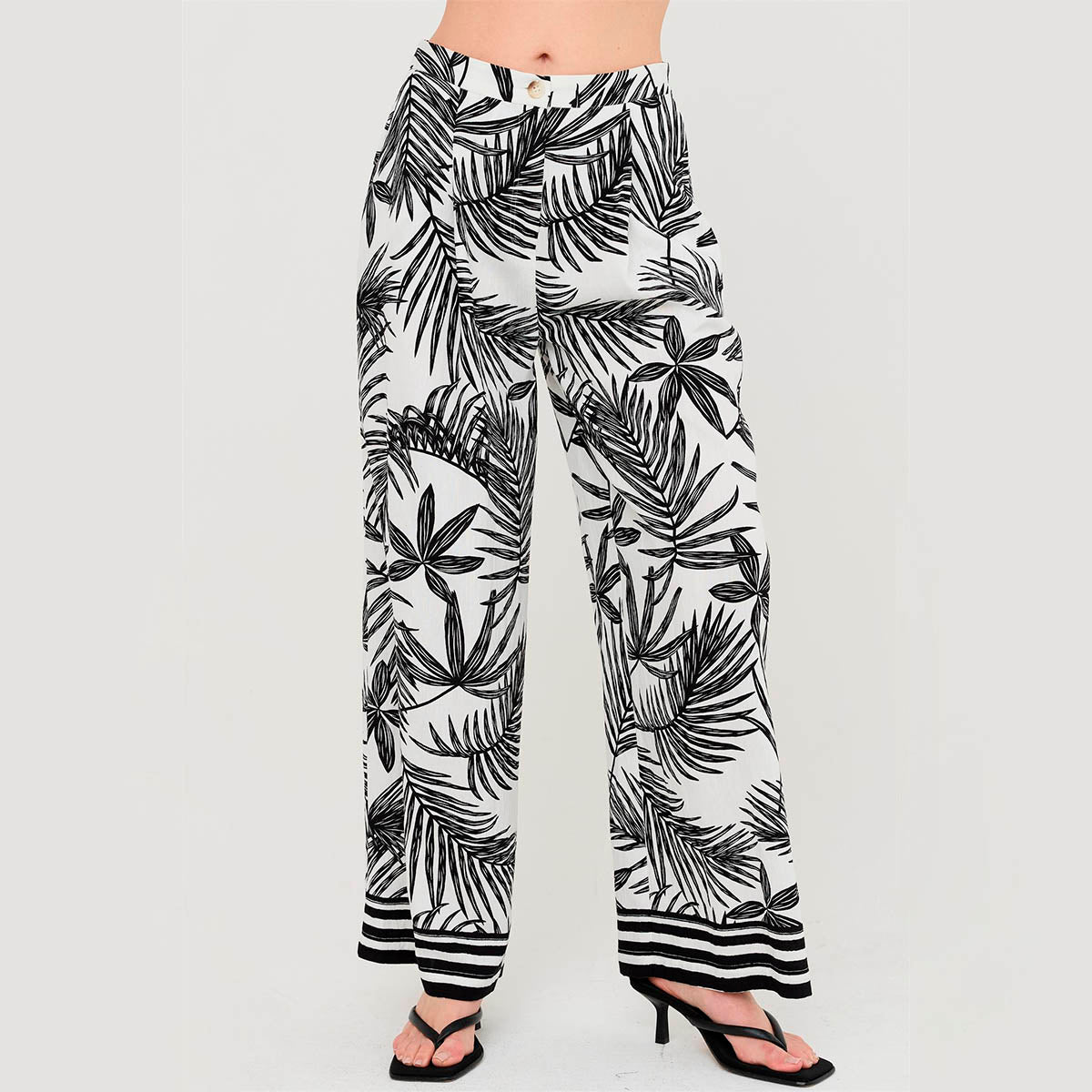 Set Negro Estampado