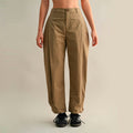 Pantalon Taupe Ancho